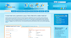 Desktop Screenshot of primahotels.com